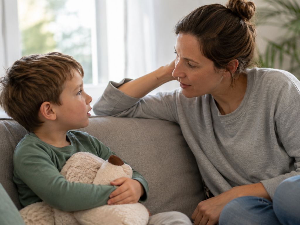 Jak rozmawiać z dzieckiem o emocjach, żeby naprawdę chciało mówić? - Centrum Wisienka blog